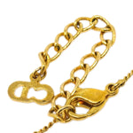 Christian Dior CD Round Pendant Necklace Metal - image 4
