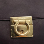 Salvatore Ferragamo Gancini Shoulder Bag Leather - image 12