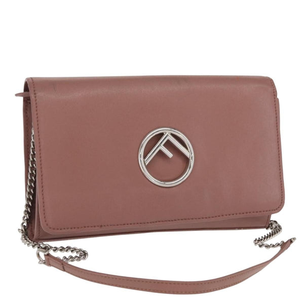 Fendi F is Fendi Wallet on Chain Leather Mini - image 1
