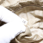 Prada Bauletto Bag Canvas with Leather - image 6
