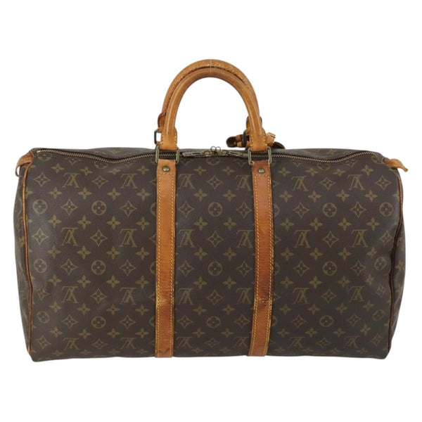 Louis Vuitton Keepall Bag Monogram Canvas 50