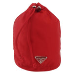 Prada Drawstring Wristlet Bucket Bag Tessuto Small - image 17