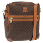 Celine Vintage Macadam Shoulder Bag Canvas and Leather - image 20