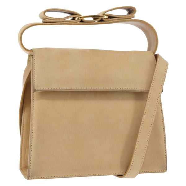 Salvatore Ferragamo Vala Handbag Suede - image 1
