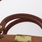 MCM Visetos Handbag Canvas and Leather - image 14