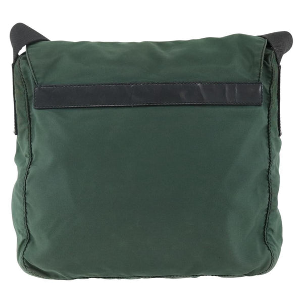 Prada Buckle Messenger Bag Tessuto Small