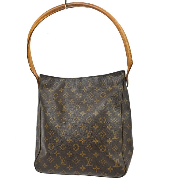 Louis Vuitton Monogram Looping Handbag Monogram Canvas GM