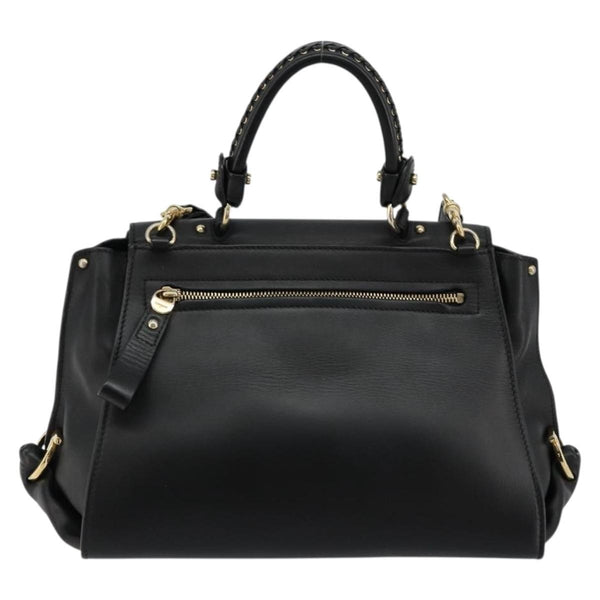 Salvatore Ferragamo Sofia Satchel Leather Medium