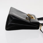 Salvatore Ferragamo Gancini Convertible Top Handle Bag Patent Leather - image 3