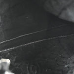Chanel Vintage Embroidered CC Chain Tote Quilted Suede and Shearling - image 3