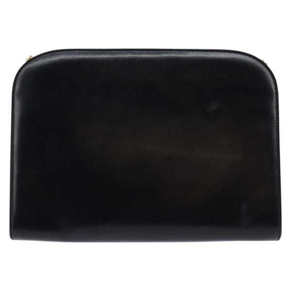 Salvatore Ferragamo Vintage Gancini Chain Shoulder Bag Leather Small