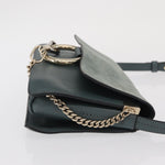 Chloe Faye Shoulder Bag Leather and Suede Small - image 3
