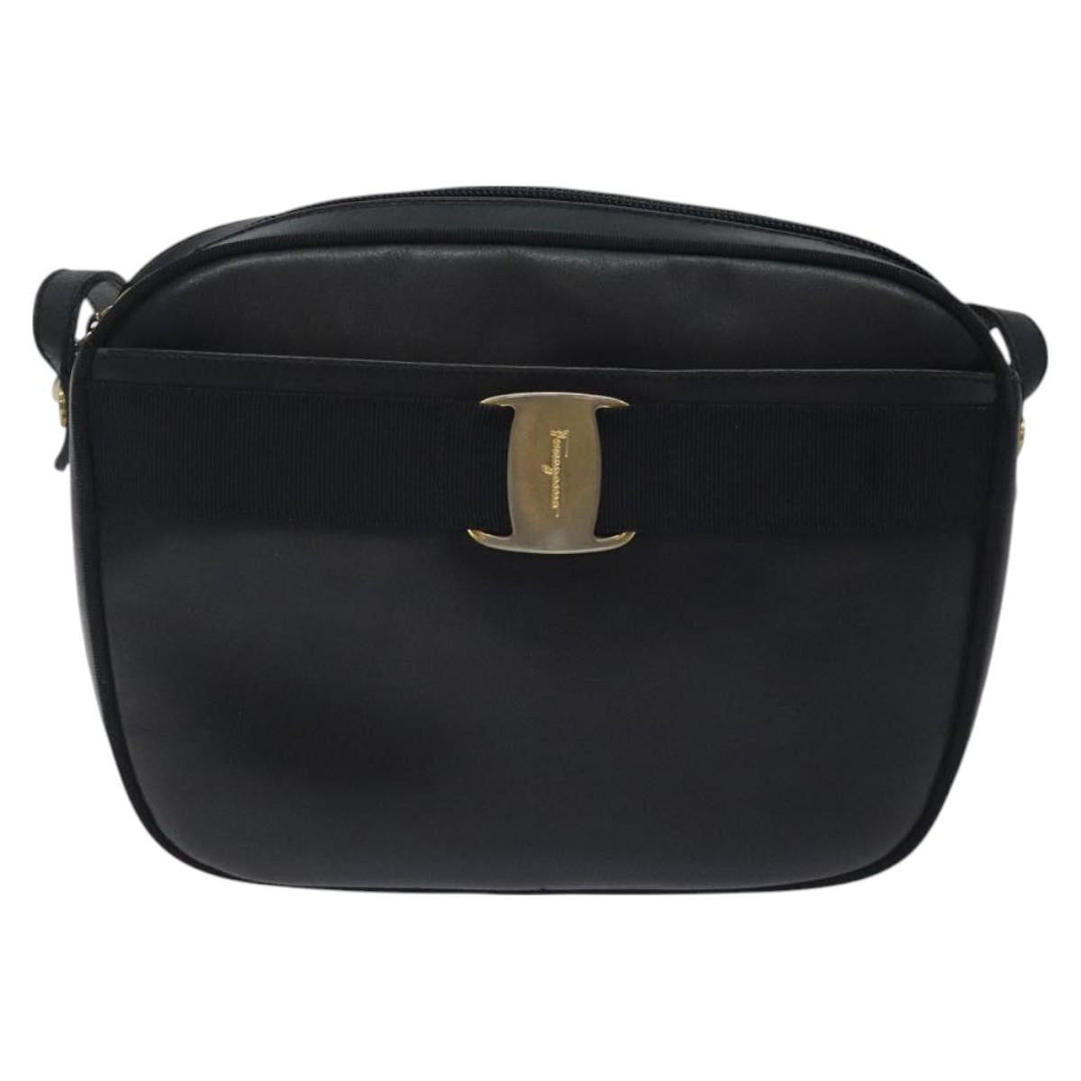 Salvatore Ferragamo Vala Shoulder Bag Leather - image 1