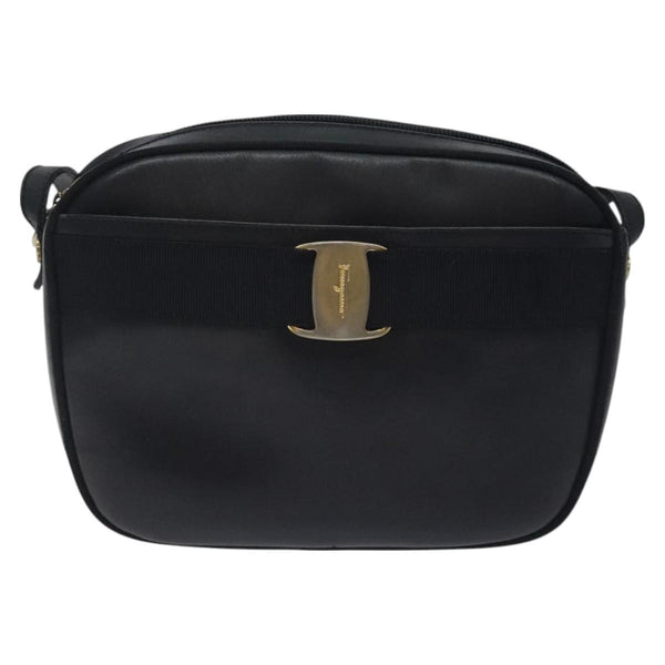 Salvatore Ferragamo Vala Shoulder Bag Leather - image 1