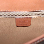 Celine Vintage Macadam Shoulder Bag Canvas and Leather - image 7