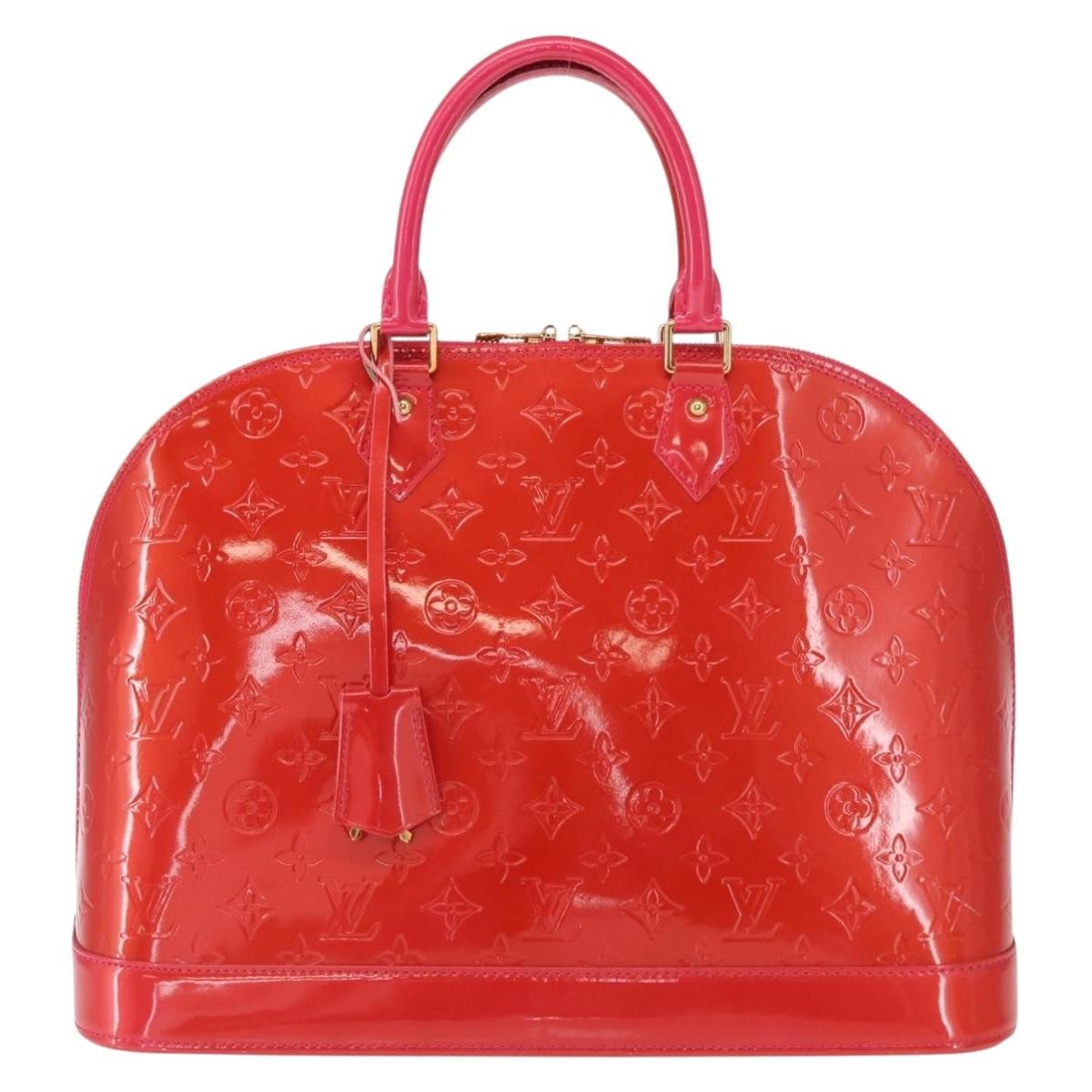 Louis Vuitton Alma Handbag Monogram Vernis GM - image 1