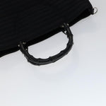 Gucci Vintage Bamboo Handle Bag Nylon - image 8