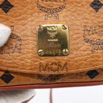 MCM Visetos Shoulder bag Canvas and Leather - image 6