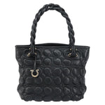 Salvatore Ferragamo Gancini handbag Leather - image 17