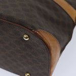 Celine Vintage Macadam Handbag Canvas and Leather - image 9