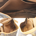 Louis Vuitton Saumur Handbag Monogram Canvas - image 14