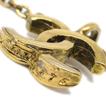 Chanel CC Pendant Necklace Metal - image 3