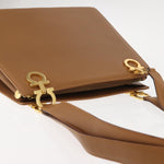 Salvatore Ferragamo Gancini Shoulder Bag Leather - image 15
