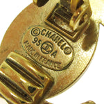 Chanel CC Turnlock Clip-On Earrings Metal - image 4