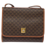 Celine Vintage Macadam Shoulder Bag Canvas and Leather - image 2