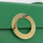 Celine Circle Logo Shoulder Bag Leather - image 12
