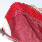Burberry Maydown Crossbody Bag Haymarket Coated Canvas and Leather Small - image 20