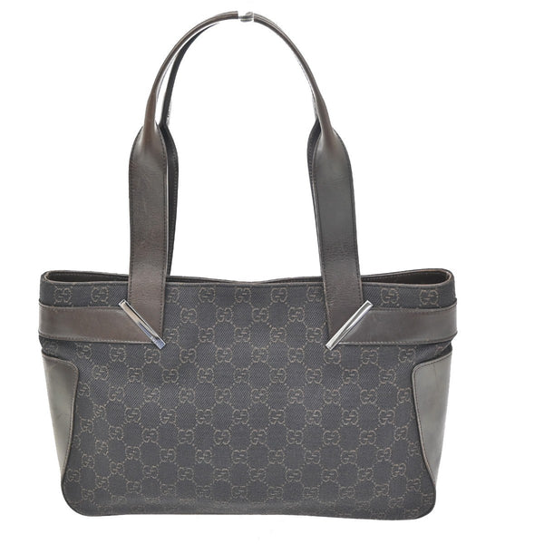 Gucci Vintage Shoulder Bag GG Coated Canvas Medium