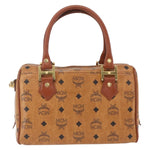 MCM Visetos logogramme Handbag Canvas and Leather - image 2
