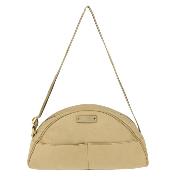 Gucci Vintage Shoulder Bag Canvas - image 1