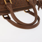 Bally Vintage Handbag Leather - image 8