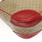 Celine Vintage Macadam Shoulder Bag Canvas and Leather - image 10