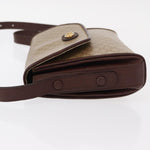 Celine Vintage Macadam Shoulder Bag Canvas and Leather - image 4