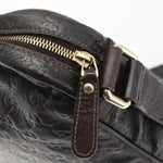Gucci Front Zip Messenger Guccissima Leather Medium - image 13
