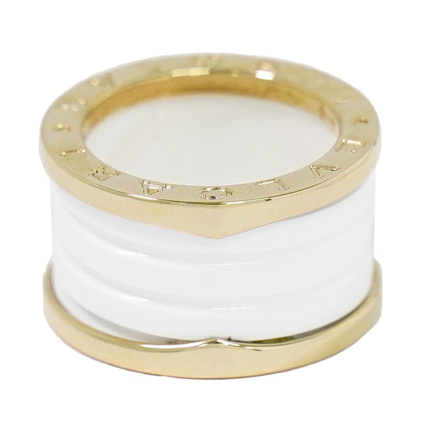 Bvlgari B.Zero1 Three Band Ring 18K Yellow Gold and Ceramic - image 1