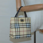 Burberry Nova Check Handbag Nova Check Canvas - image 13