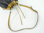 Celine Bucket sangle black and brown leather moyen - image 6