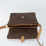 Celine Vintage Macadam Shoulder Bag Canvas and Leather - image 15