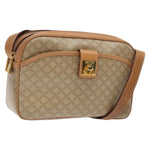 Celine Vintage Macadam Shoulder Bag Canvas and Leather - image 18