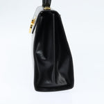 Salvatore Ferragamo Gancini Convertible Top Handle Bag Leather Mini - image 4