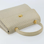 Bally Vintage Handbag Leather - image 8