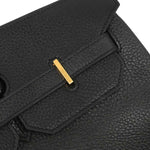 Hermes Birkin Handbag Black Ardennes with Gold Hardware 40 - image 14
