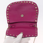 Valentino Garavani Rockstud Saddle Crossbody Bag Leather Mini - image 13