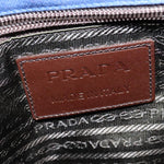 Prada Impunturato Buckle Flap Messenger Bag Canvas - image 6