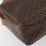 Celine Vintage Macadam Shoulder Bag Canvas and Leather - image 11