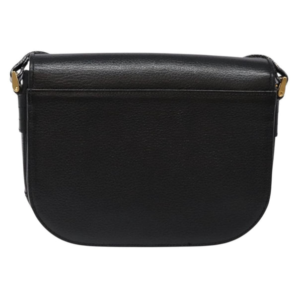 Burberry Flap Shoulder Bag Leather